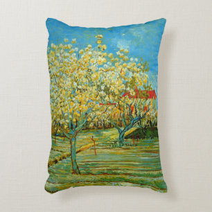 Boomgaard in bloei door Vincent van Gogh Accent Kussen