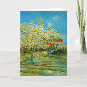 Boomgaard in bloei door Vincent van Gogh Kaart