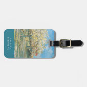Boomgaard in Blossom | Vincent van Gogh Bagagelabel (Voorkant horizontaal)