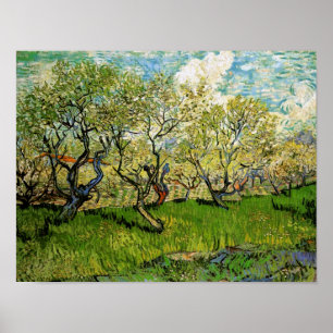 Boomgaard in het Fine Art. van Amsterdam van de Poster