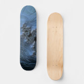 BoomGoo™ skateboard F396 blues "Stone Dragon" (Recto)