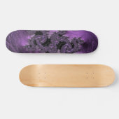 BoomGoo™ skateboard F396 "Stone Dragon" 4 violet (Horz)