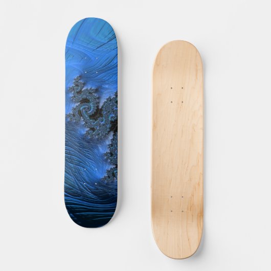 BoomGoo™ skateboard F396 "Stone Dragon" blues 2 (Recto)