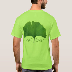 Boomhugger, Leaf Lover Ginkgo Leaf Eco T-shirt