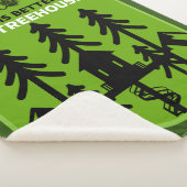 Boomhut Living Sherpa Deken (3/4)