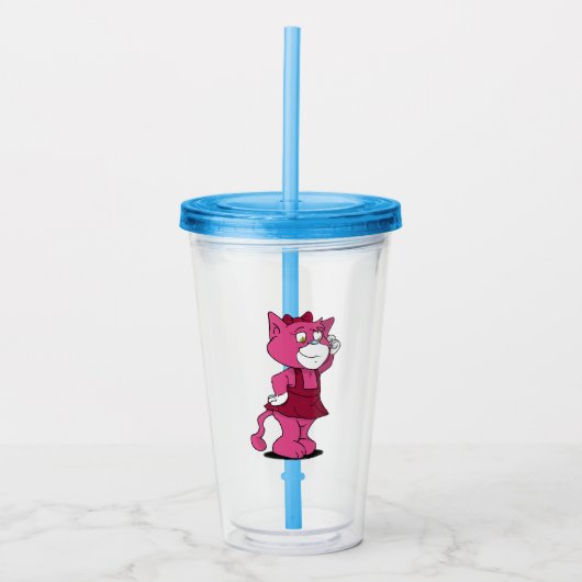 Boomi Cats Cup Acryl Drinkbeker (Voorkant)