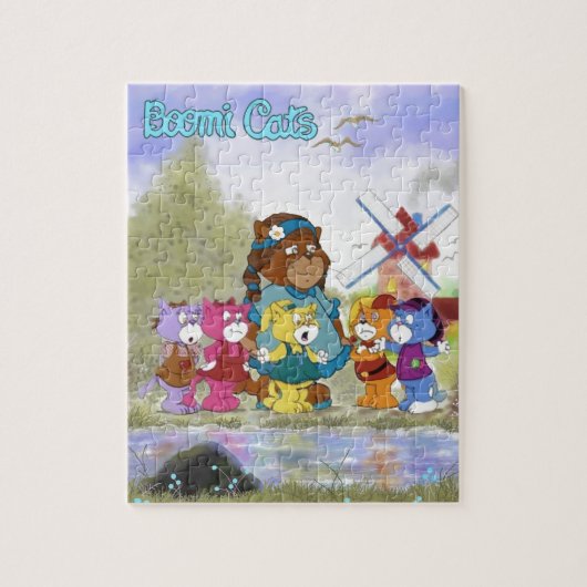 Boomi Cats Legpuzzel (Verticaal)