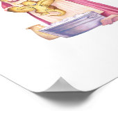 Boomkangoeroe moeder en kind 8 x 10 Print (Hoek)