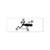 Boomkikker Silhouet Thunder_Cove Rubberstempel (Gestempeld)