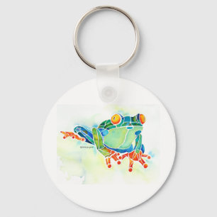 Boomkikker Whimsical Green Sleutelhanger