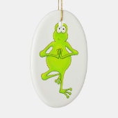 Boomkikker Yoga Tree Pose Ornament (Rechts)
