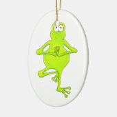 Boomkikker Yoga Tree Pose Ornament (Links)