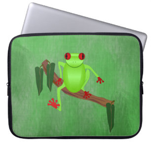 Boomkikkerhoes voor neopreenlaptop laptop sleeve