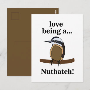 Boomklever Vogelaar Tuinvogel Waarnemer Briefkaart