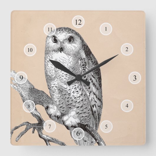  boomklok vierkante klok (Voorkant)