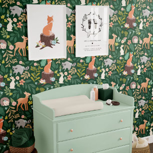 Boomkwekerij Bos Dieren Foliage & Bloemen Behang