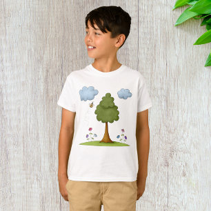Boomkwekers en wolken van bijen t-shirt