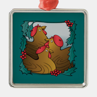 Boomlegkippen Metalen Ornament