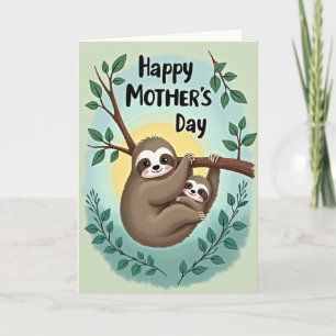 Boomminnende Moeders Liefde Kaart