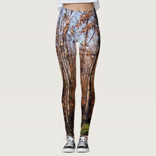 Boompatroon Camouflage Leggings (Voorkant)