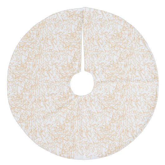 Boomrokken Fleece Kerstboom Rok (Voorkant)