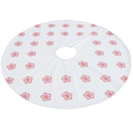 Boomrokken Fleece Kerstboom Rok (Gekanteld)