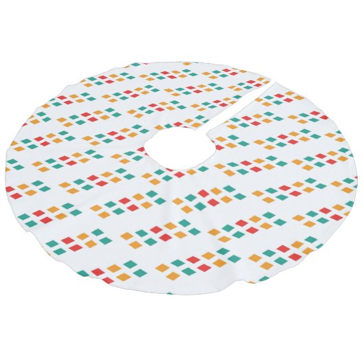 Boomrokken Imitatie Linnen Kerstboom Kleed (Gekanteld)