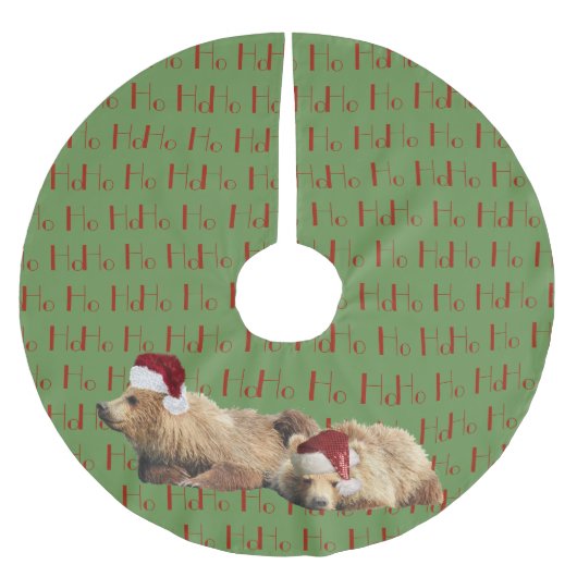 Boomrokken met beer kerstboom rok (Voorkant)
