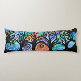 Boomsilhouettenkussen Lichaamskussen