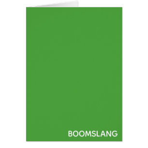 Boomslang green color