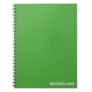 Boomslang groene kleurnaam notitieboek