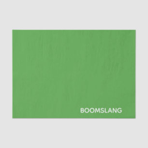 Boomslang groene kleurnaam tissuepapier