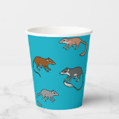 boomspitsmuizen papieren bekers (Voorkant)