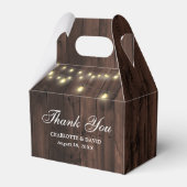 Boomstam Slingers Bruiloft Bedankt Bedankdoosjes (Achterkant)