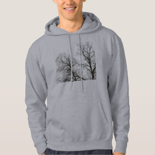 Boomtakken in Silhouette Natuur-lover's Hoodie