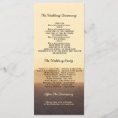 Boomtakken Zomeravond Trouwprogramma's Programma (Achterkant)