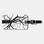 Boomtop Abstract Bagagelabel (Voorkant horizontaal)