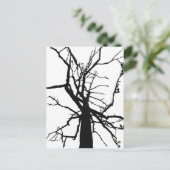 Boomtop Abstract Briefkaart (Staand voorkant)