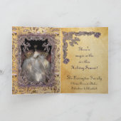 Boomtop Victoriaans Feestdagen Kaart (Binnen)