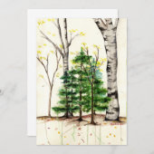 boomuitnodiging kaart (Voorkant / Achterkant)