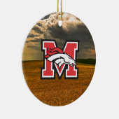  boomversiering keramisch ornament (Rechts)