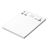 Boomvuurtorenblok Notitieblok (Gedraaid)