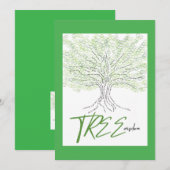 boomwijsheid feestdagenkaart (Voorkant / Achterkant)