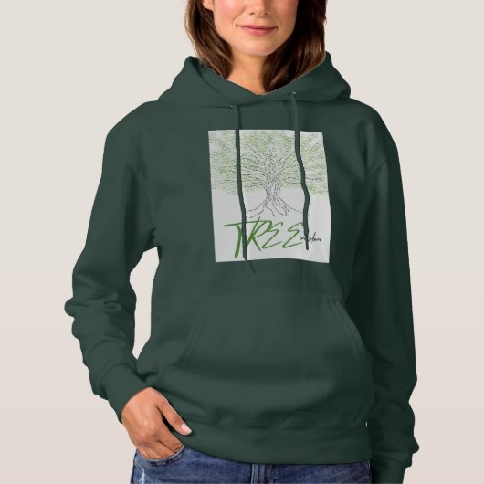 boomwijsheid hoodie (Voorkant)
