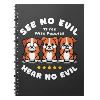 Boomwijze Puppies Notitieboek
