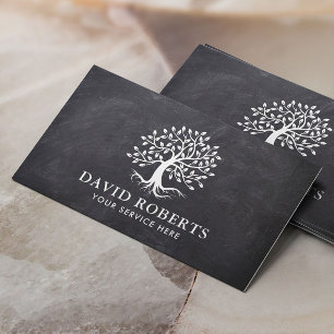  boomwortels Elegant-alkbord Visitekaartje