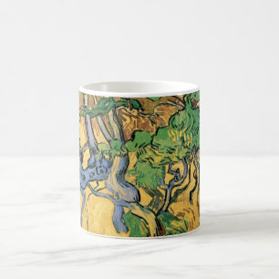 Boomwortels en stammen door Vincent van Gogh Koffiemok