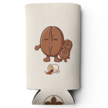 Boon kalm schattige koffieboon