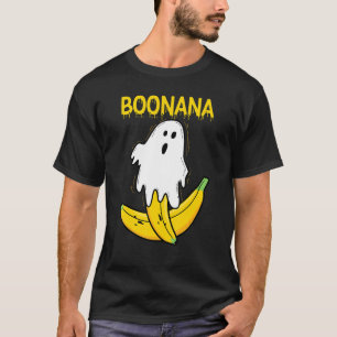 Boonana Banana Halloween Scary Banana Halloween Pa T-shirt