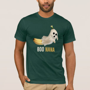 Boonana grappige banaan Bonana Boo Halloween Cad T-shirt